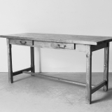 French, 19th Century, Long, Rustic, Side Table