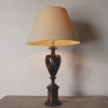 Italian Emperador Marble Lamp