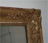 Empire period rectangular gilt mirror