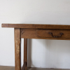 French, 19th Century, Long, Rustic, Side Table