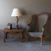 English, Industrial Side Table 