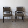 Pair Of Late 20th Century, Neoclassical Fauteuils