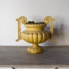 Pair Of French Cast Iron Urns