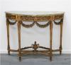 Superb Louis 16th Style Gilt Console Table