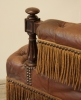 A Delightful Pair Of French Napoleon III Leather Armchairs