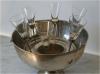 Glamorous Chamagne Bucket with Footless Champagne Flutes