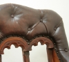 Renaissance Revival Leather Armchair