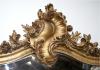 Large Louis 15th style gilt mirror