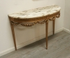 Louis 16th Style Gilt Console Table