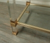 Pierre Vandel Lucite And Brass Console