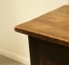 French Rustic Beech Side Table