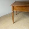 French 19th Century Walnut Library Table