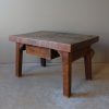 English, Industrial Side Table 