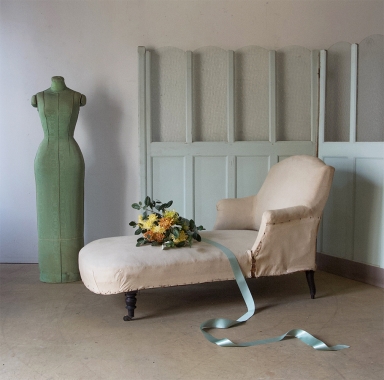 French Late 19th Century Chaise Longue 