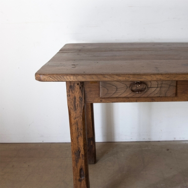 French, 19th Century, Rustic, Farmhouse Table