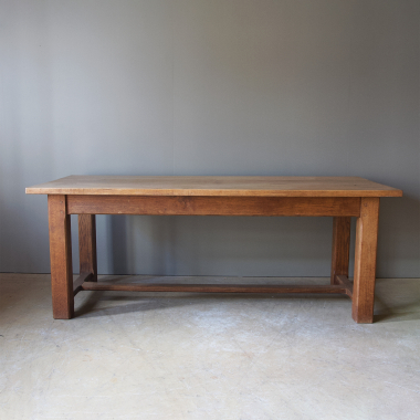 Solid, French, Oak Table 