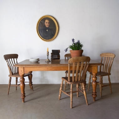 English, 19th Century, Scullery Table 