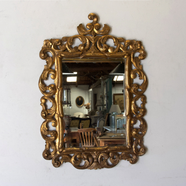 French, 19th Century, Giltwood Mirror