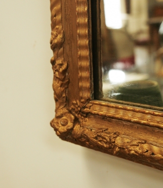 Louis Philippe Style Gilt Mirror