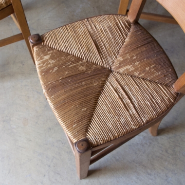  French, Provincial, Cherrywood Dining Chairs