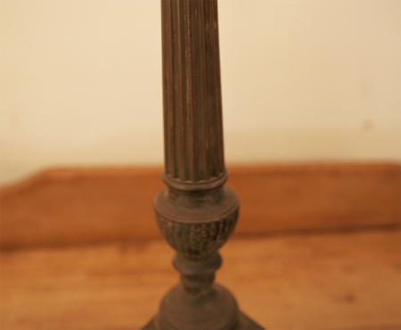 Pair Of French Church Candlestick Lamps
