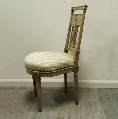 19th Century Gustavian Style Side Chair