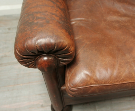 Vintage Leather Settee