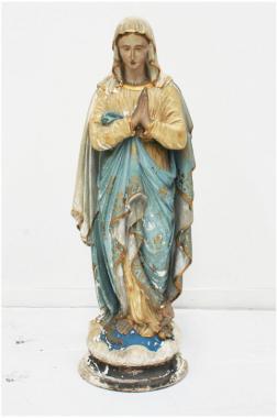 French madonna figurine 