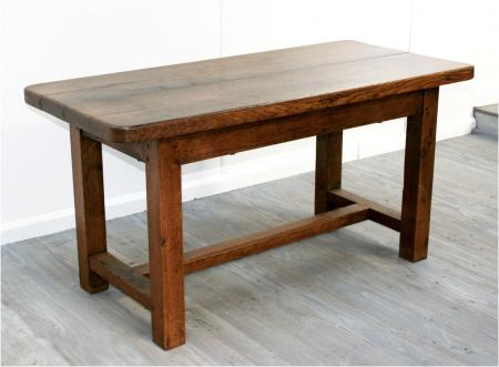 French Rustic Elm Kitchen Table