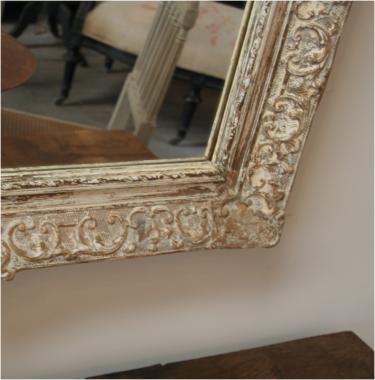 Rustic French Règence Style Mirror