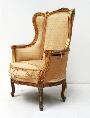 Pair of Exceptional French Gilt Bergères
