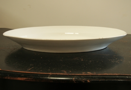A Collection Of French 19th Century White Ceramic Serving Platters