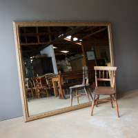 Extremely Large, English, Gilt Mirror 