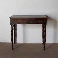 French, 19th Century, Rustic, Side Table 