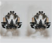 Spanish Scrolled Sconces